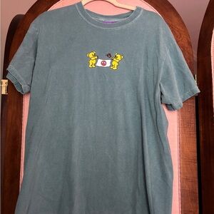 Cody Ko Green Graphic Tee with Yellow Bear Design